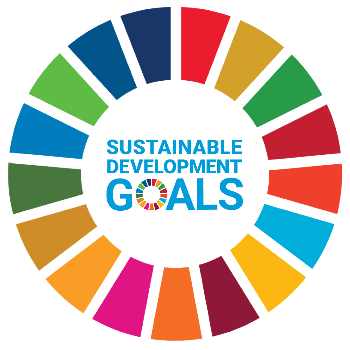 SDGs wheel and logo