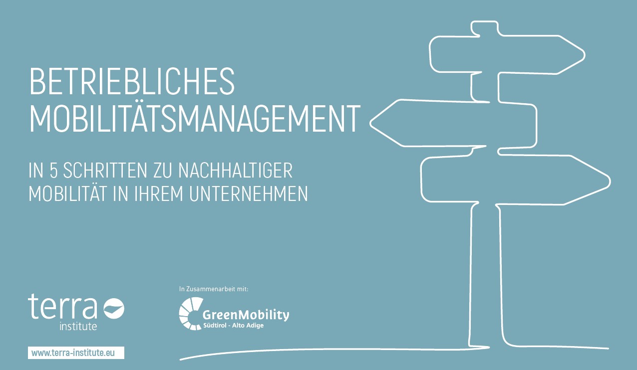 Broschüre Mobility Management - cover
